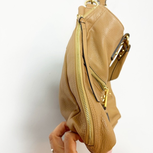 Aimee Kestenberg Leather Hobo Bag Tan - Picture 6 of 16